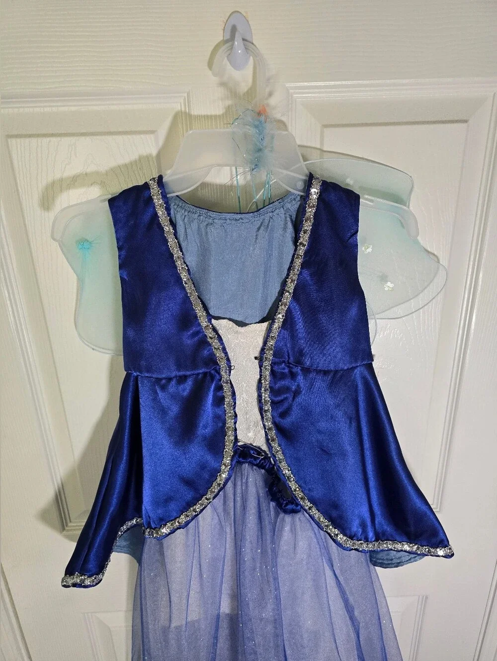 Handmade Fairy Costume With Wings Girls Size 5 Unworn